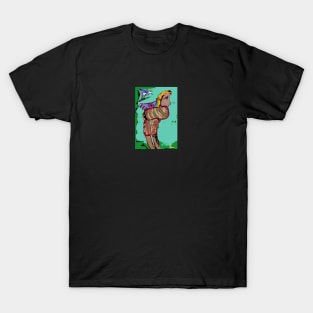 Nesting On The Shoulder Of Giants. T-Shirt